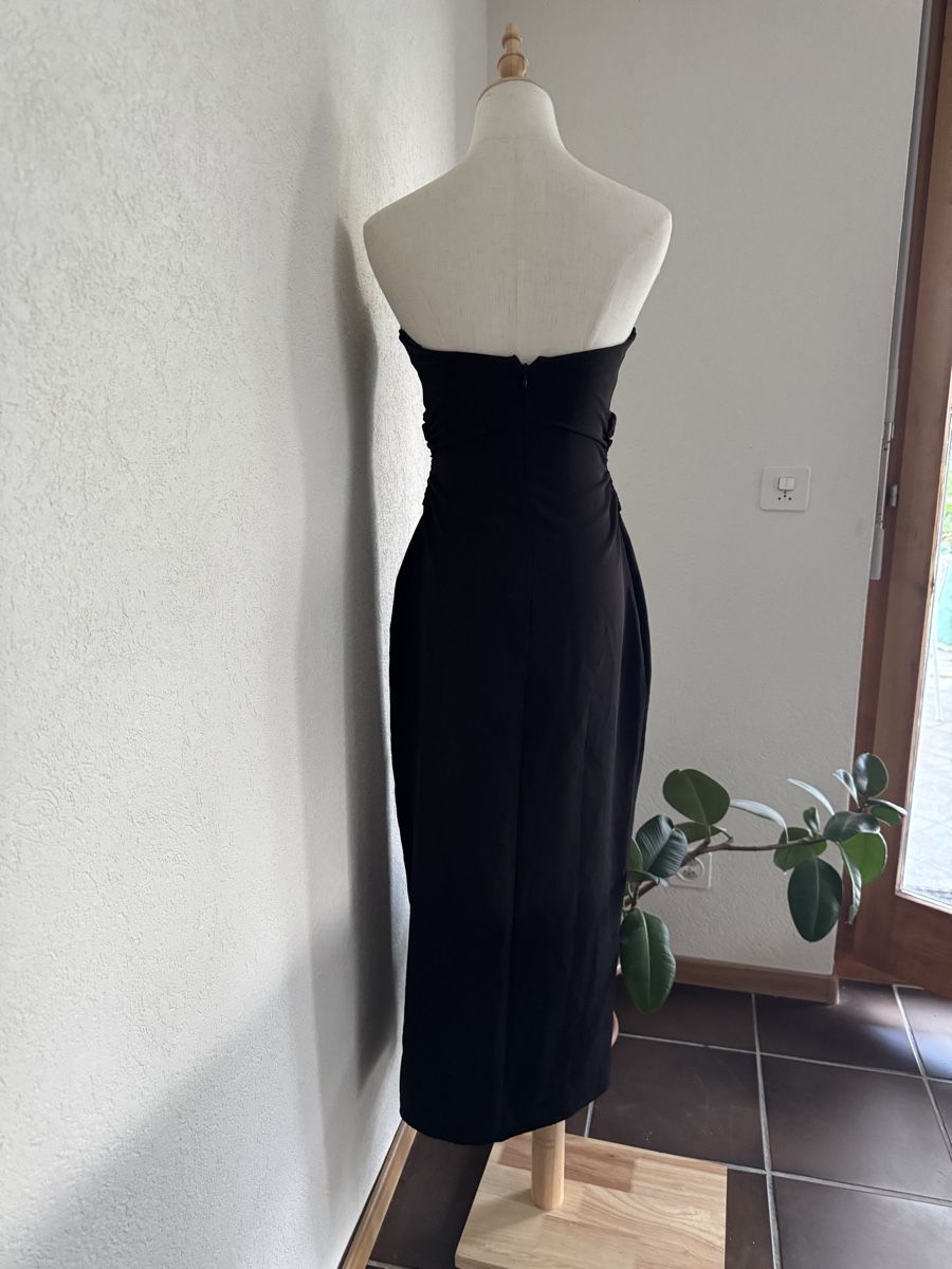 Zara Kleider: Zara Sommerkleid schwarz  Grösse S – Neu und originalverpackt aus Veyras von ValClasse 2