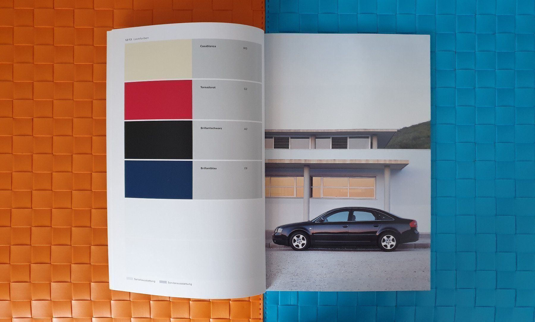 Documenti: AUDI A6 C5 1999 - Prospekt / Katalog – Usato da Viganello venduto da CARLiteratur 1