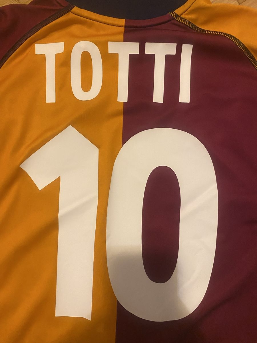 Kappa Leibchen & Hosen: AS Rom Trikot Totti – Gebraucht aus Zürich von ChampShirts 2