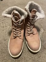 Rosa Winterboots mit Fütterung, wenig getragen