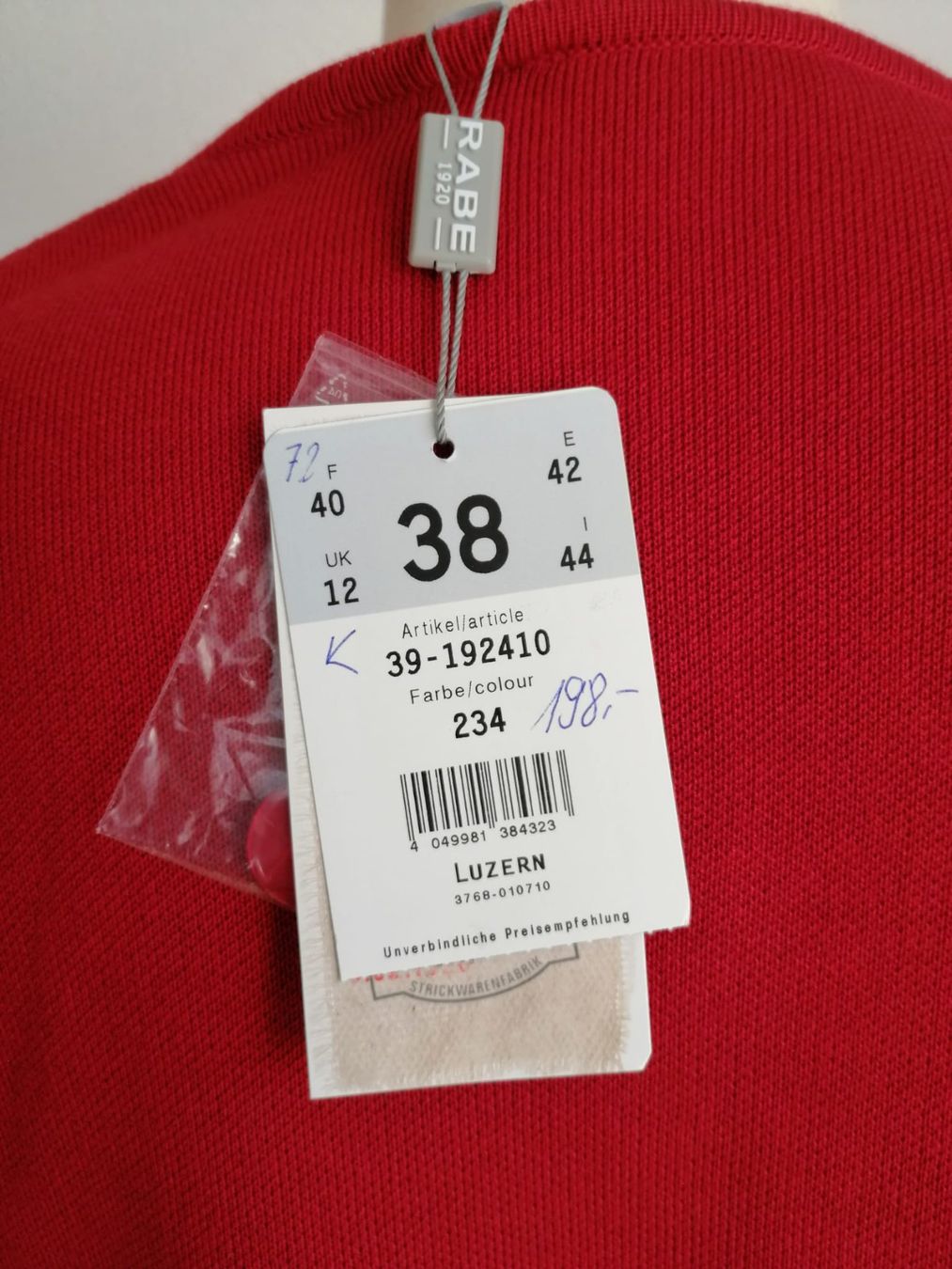 Giacche: Neue Strickjacke von Rabe Gr.38 – Nuovo e nell'imballaggio originale da Winterthur venduto da Jopf1 7