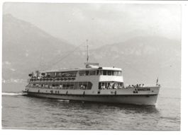 Dampfschiff "A. MANZONI" - Lago di Como - Italien - 1971