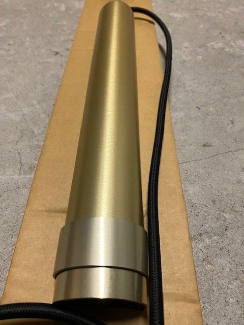 Lampadari & plafoniere: Pendelleuchte Vertico champagne von Ribag – Usato da Umiken venduto da licht5040 1