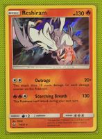 Pokémon Karte Reshiram 14/73 Holo guter Zustand