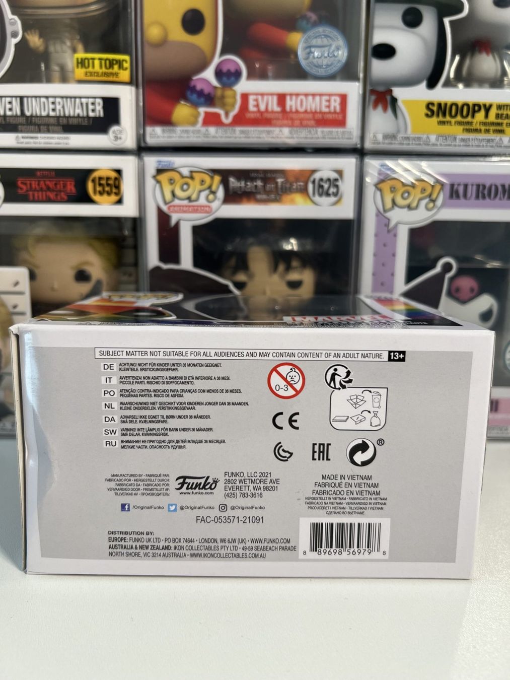 Funko Figuren: Funko POP! Marvel Fierté Arc-en-Ciel Deadpool – Neu und originalverpackt aus Le Mouret von perfectbijou 5