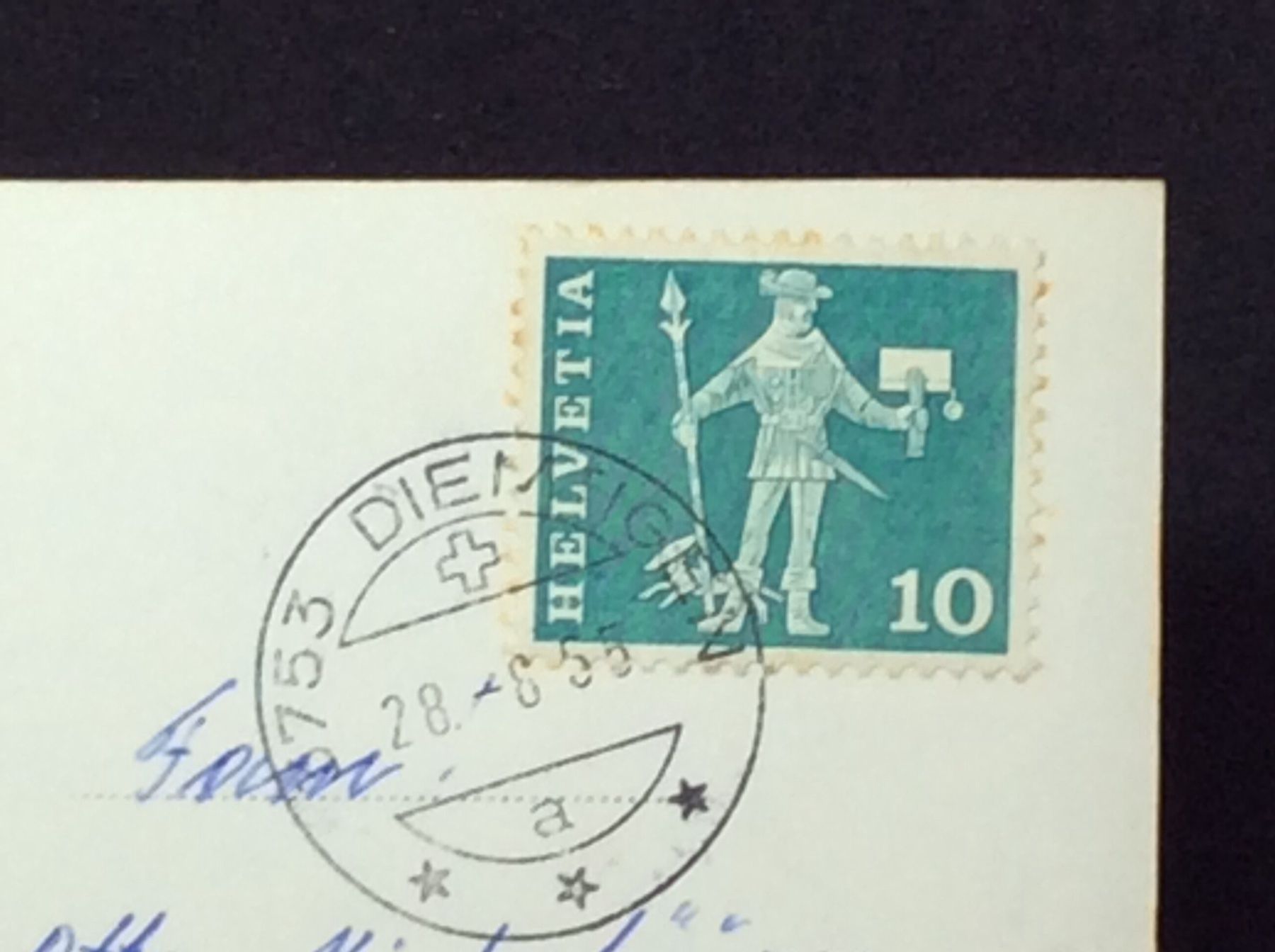 Cartoline postali: Egelsee, 1000 m ü. M. – Usato da Widnau venduto da Brusi9 1
