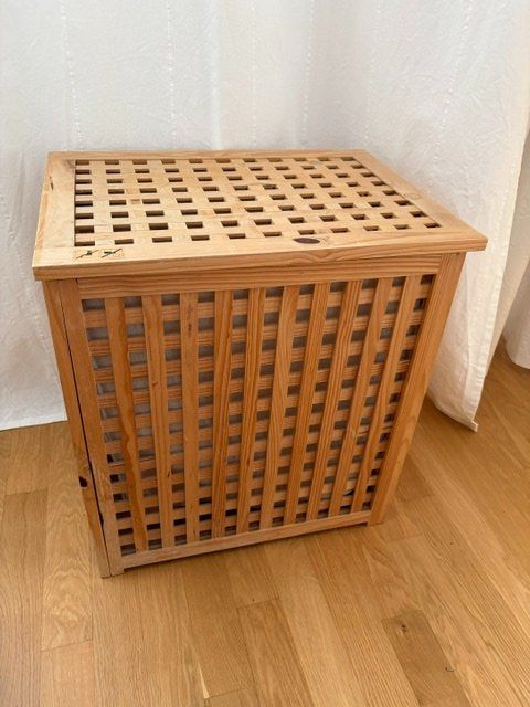 Cesti per biancheria: Holz Korb für Wäsche – Usato da Zürich venduto da Sonnenblume_65 3