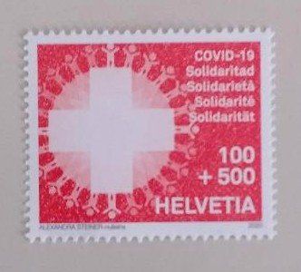Tutti i francobolli: Briefmarke Corona Covid 19, postfrisch – Nuovo (secondo la descrizione) da Basel venduto da Palmenland