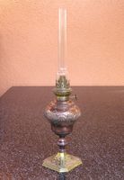 ANTIKE PETROLEUMLAMPE PETROLLAMPE