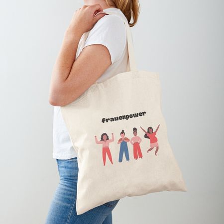 Stofftasche - Frauenpower - inkl. Versand