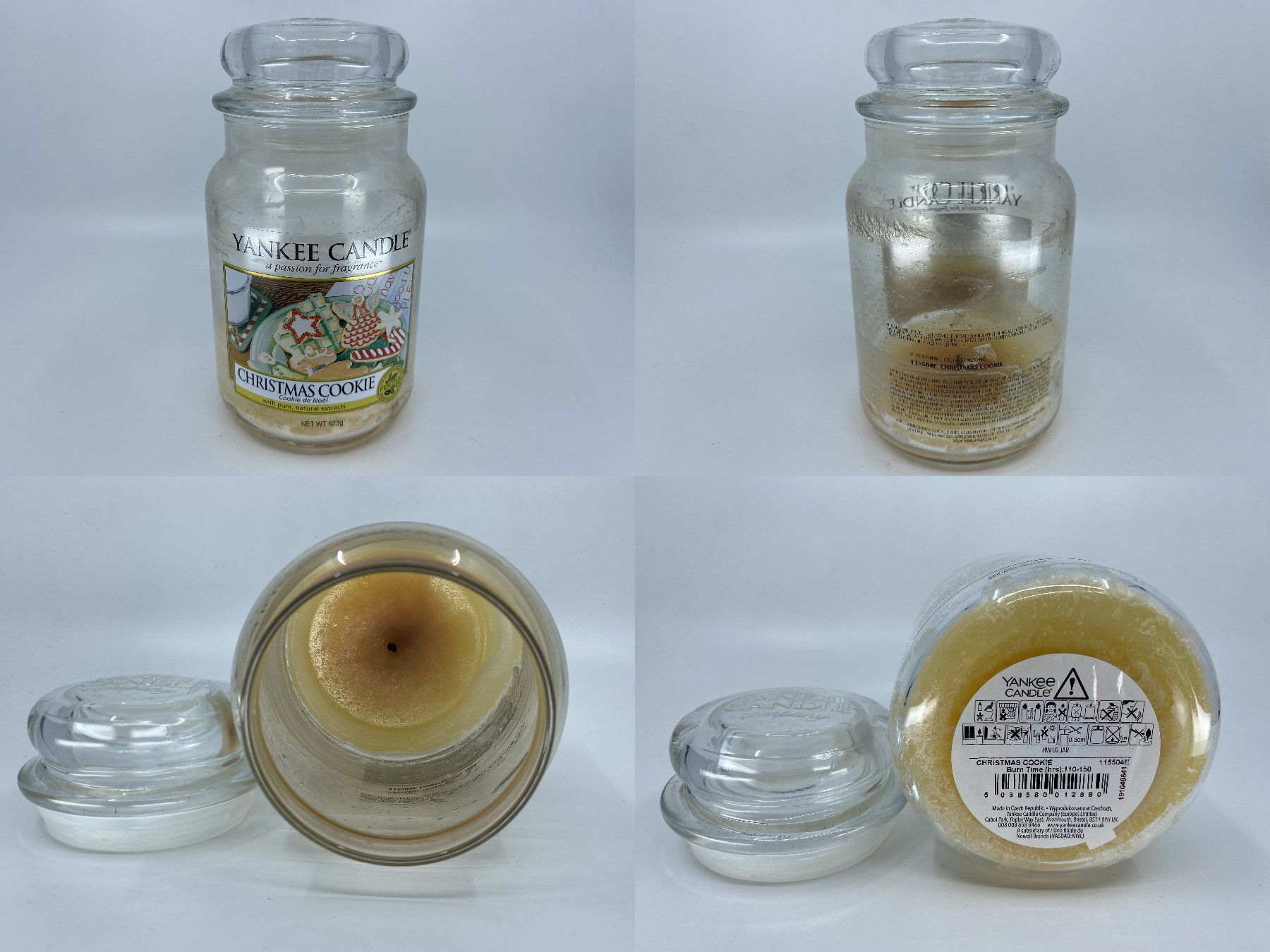 Yankee Candle Candele: Yankee Candle Large Jar Gläser - Duftproben - Diverse Düfte – Usato da Langwiesen venduto da rtWebshop 7