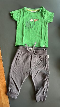 Reisevogel Babyoutfit Grösse 68