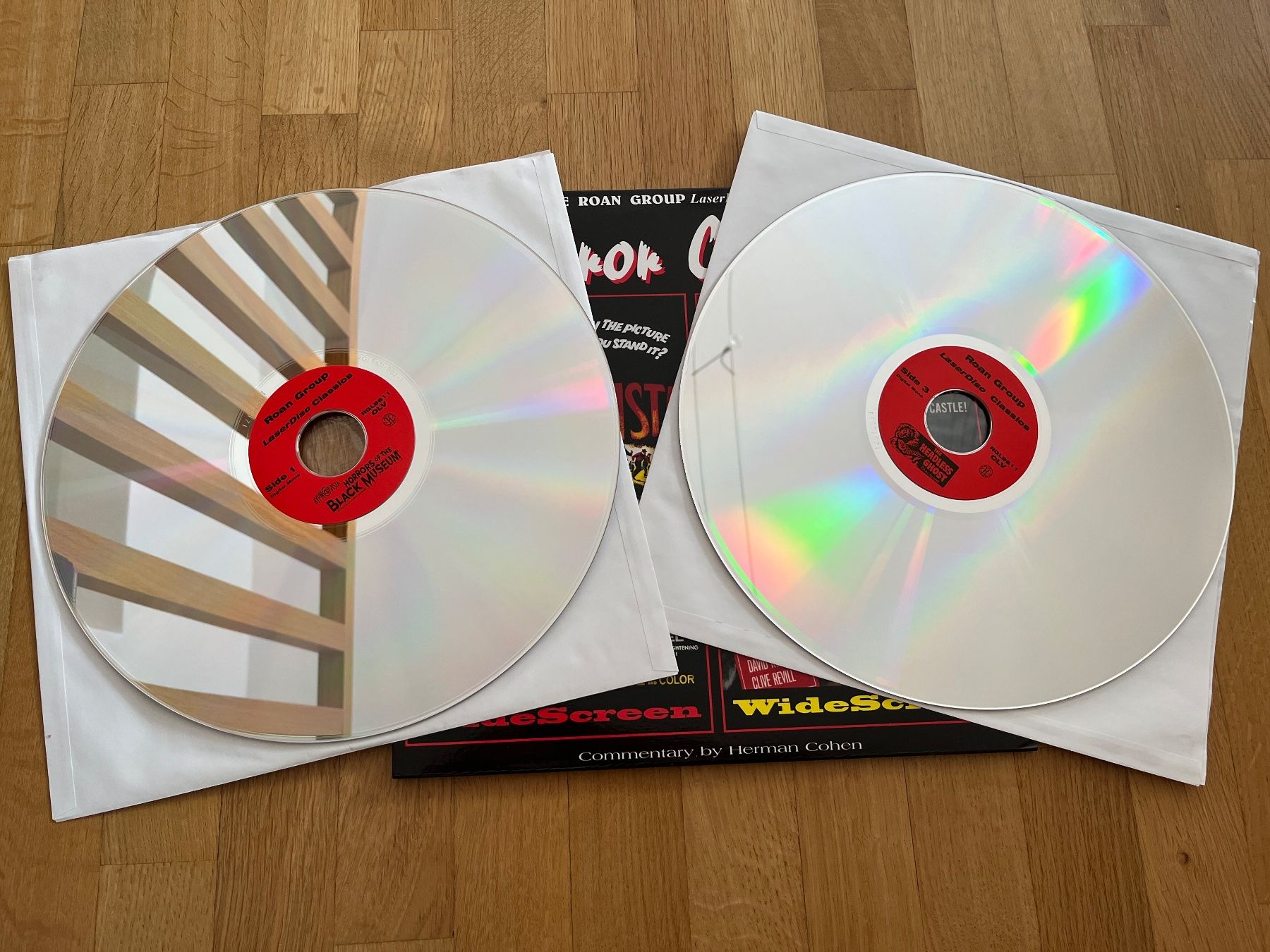 Tutti i DVDs: "Horror Classics" 2x Laserdisc Horror – Usato da Bigorio venduto da catone82 3