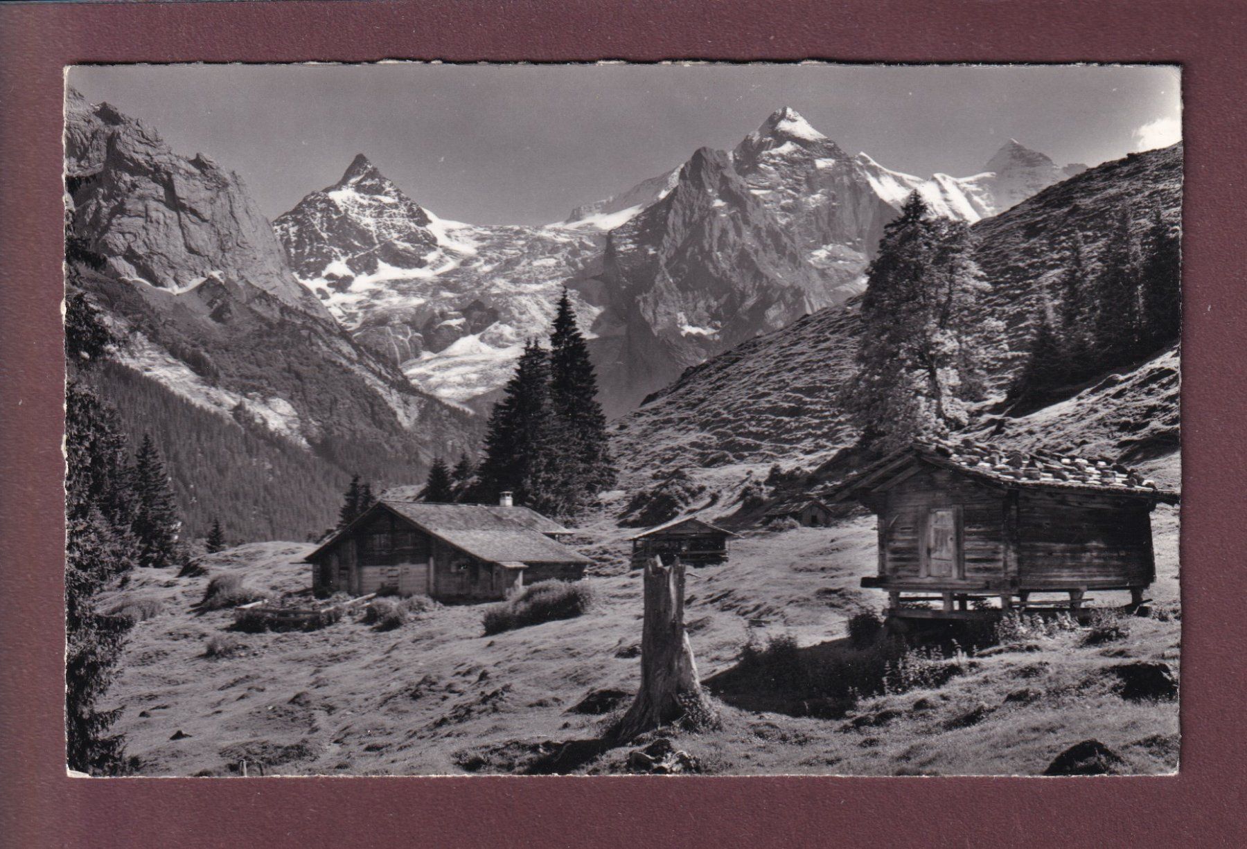 Cartoline postali: KALTENBRUNNEN ob Meiringen – Usato da Pully venduto da nicecards