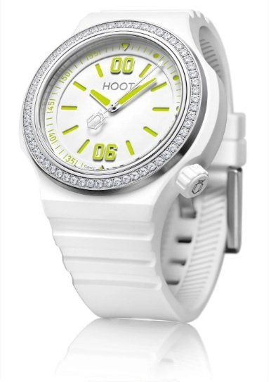 Uhren: HOOT NIGHT OWL white green Swarovski – Neu und originalverpackt aus Lens von eric.ms 1