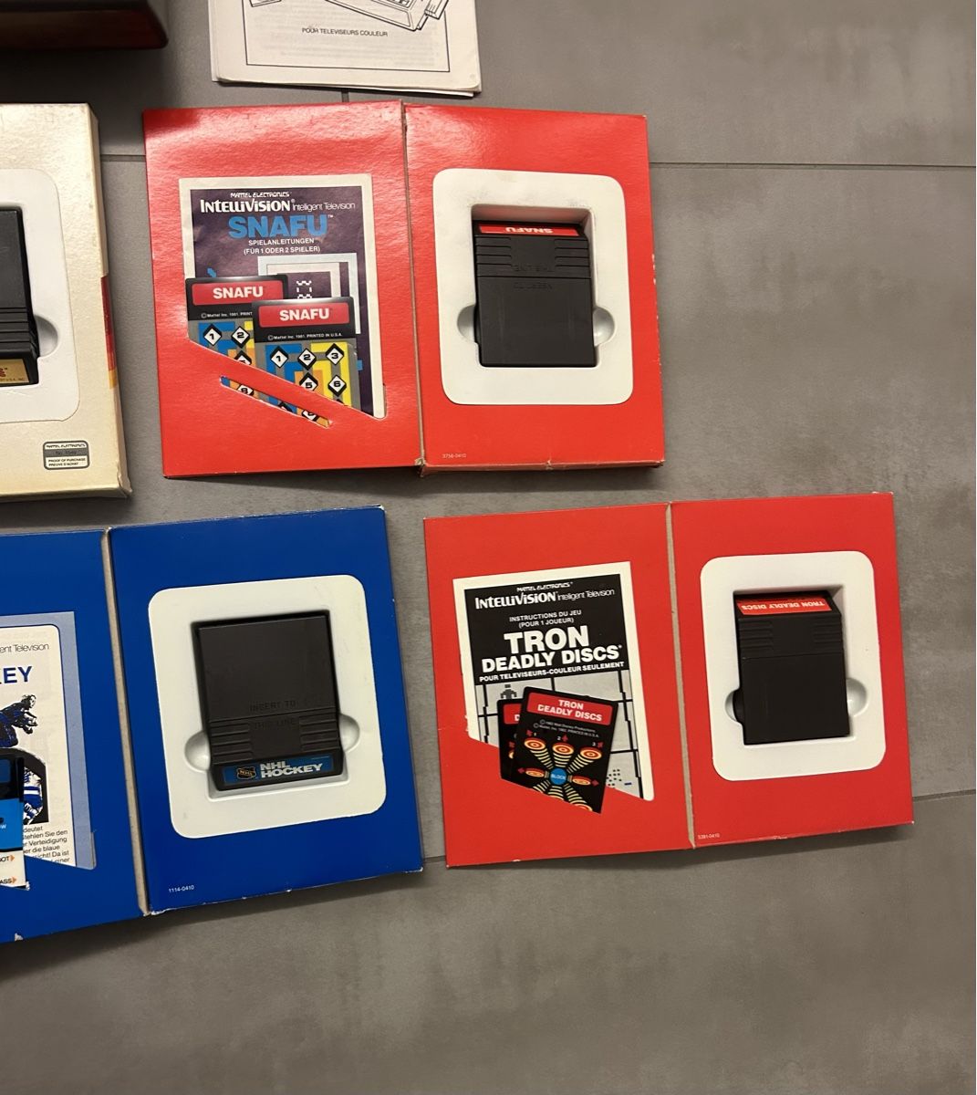 Console: Intellivision Konsole Sammlung mit 6 Spielen – Usato da ulisbach venduto da efbtr 3