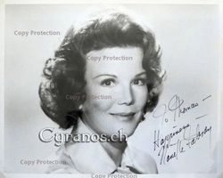 Nanette Fabray (1920-2018) Schauspielerin - Autogramm
