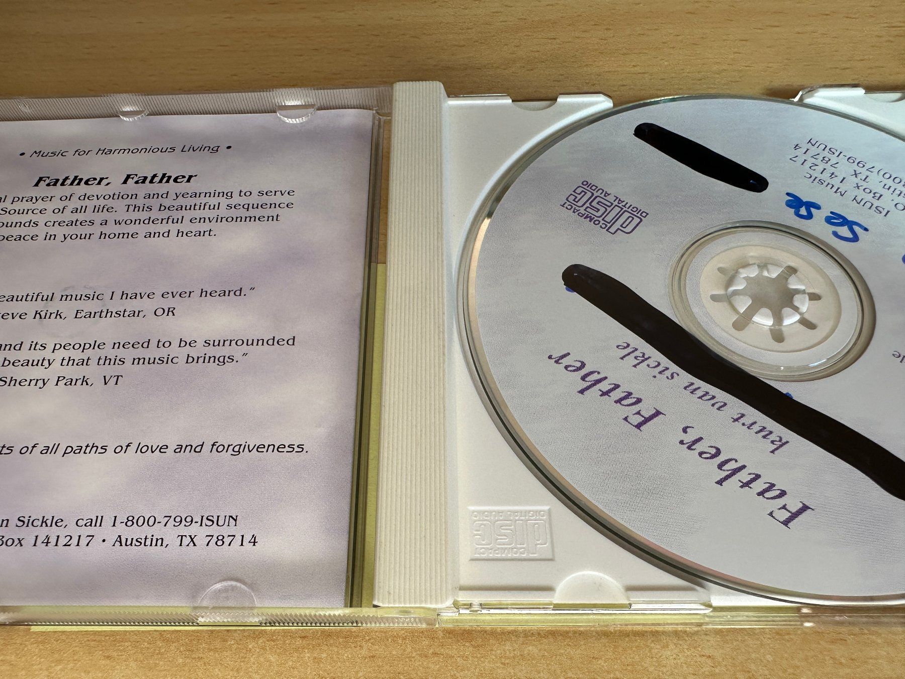 CD: A2 Kurt Van Sickle - Father Father – Usato da Rikon im Tösstal venduto da Alpenmutz 2