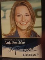 Anja Renschke - handsigniert ARD Karte