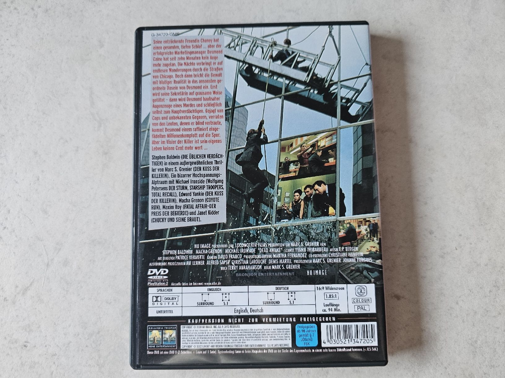 Tutti i DVDs: Dead Awake  -  Der Tod schläft nie – Usato da Schneisingen venduto da backstore24 1