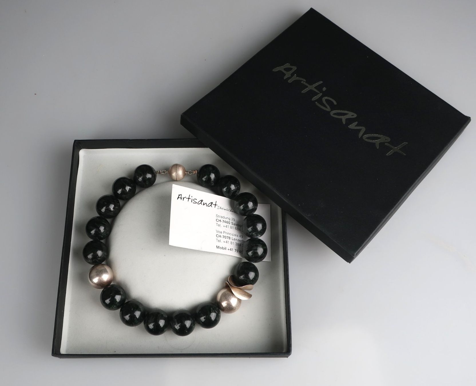Catenine: Artisanat Steinschmuck Halskette – Usato da Volketswil venduto da brockipfannenstil