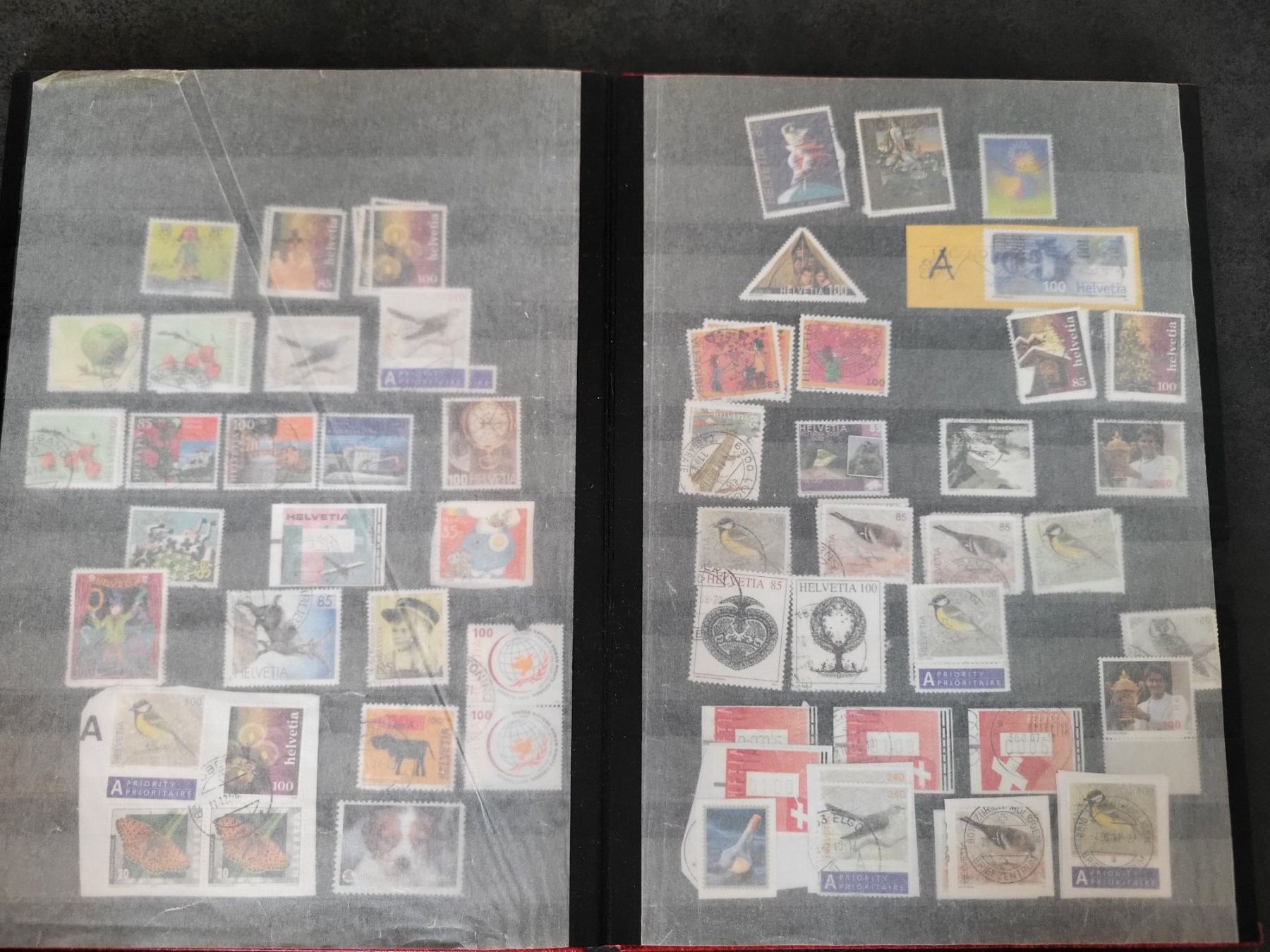 Tutti i francobolli: Sammlung Album Schweiz – Usato da Rümlang venduto da Turrin 4