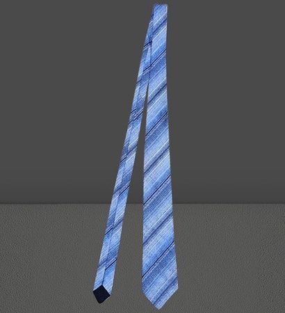 👔💙 Klassische Streifen-Krawatte – Made in Switzerland ✨