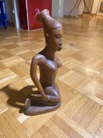 Afrikanische Frau Figur Holz