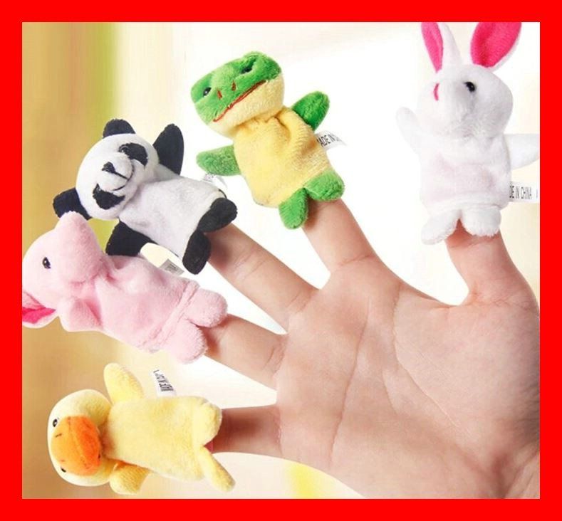 ITH Stickdatei Fingerpuppen Kinder Puppentheater
