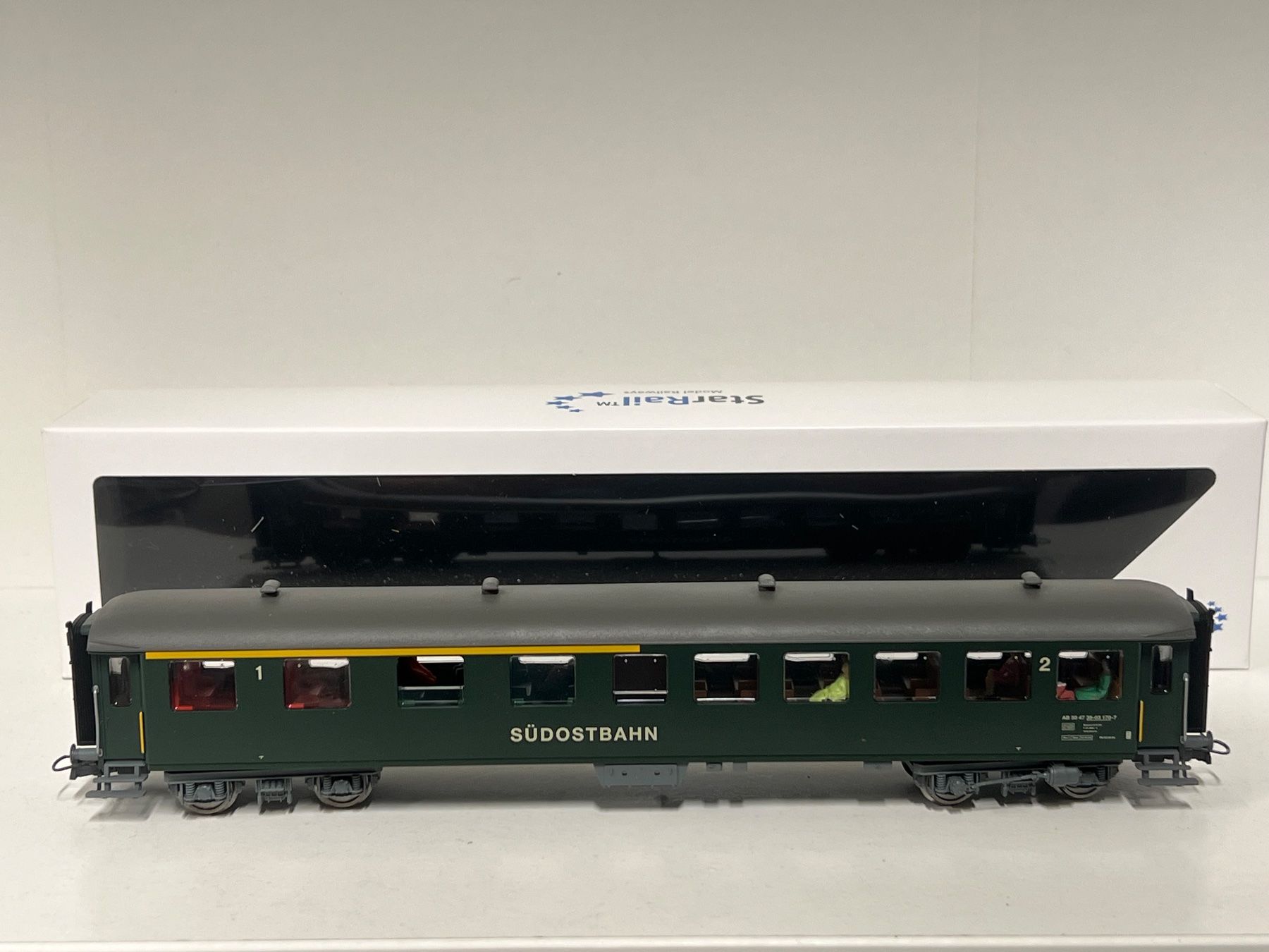 Fleischmann Modellini di ferrovie: Fleischmann SÜDOSTBAHN DC H0 – Usato da Geroldswil venduto da TopTrain54