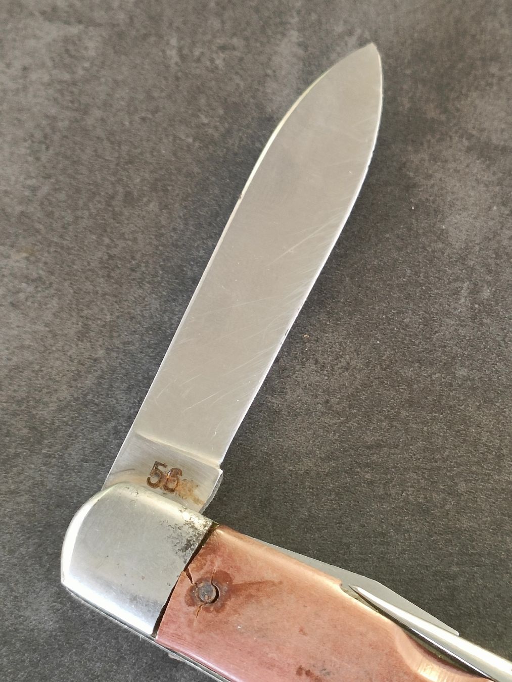 Schweizer Armee Taschenmesser: Sackmesser Röthlisberger Bärau - 1956 – Gebraucht aus Brugg AG von Ente015 4