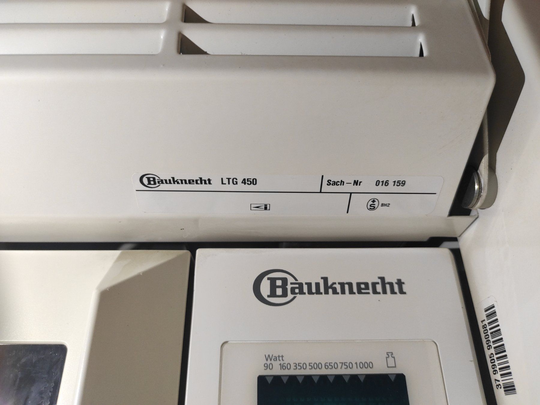Elettrodomestici da cucina: Bauknecht Einbau Mikrowelle MCCD 1825 Duo mit Abdeckung – Usato da Niederwil AG venduto da red.santa 6