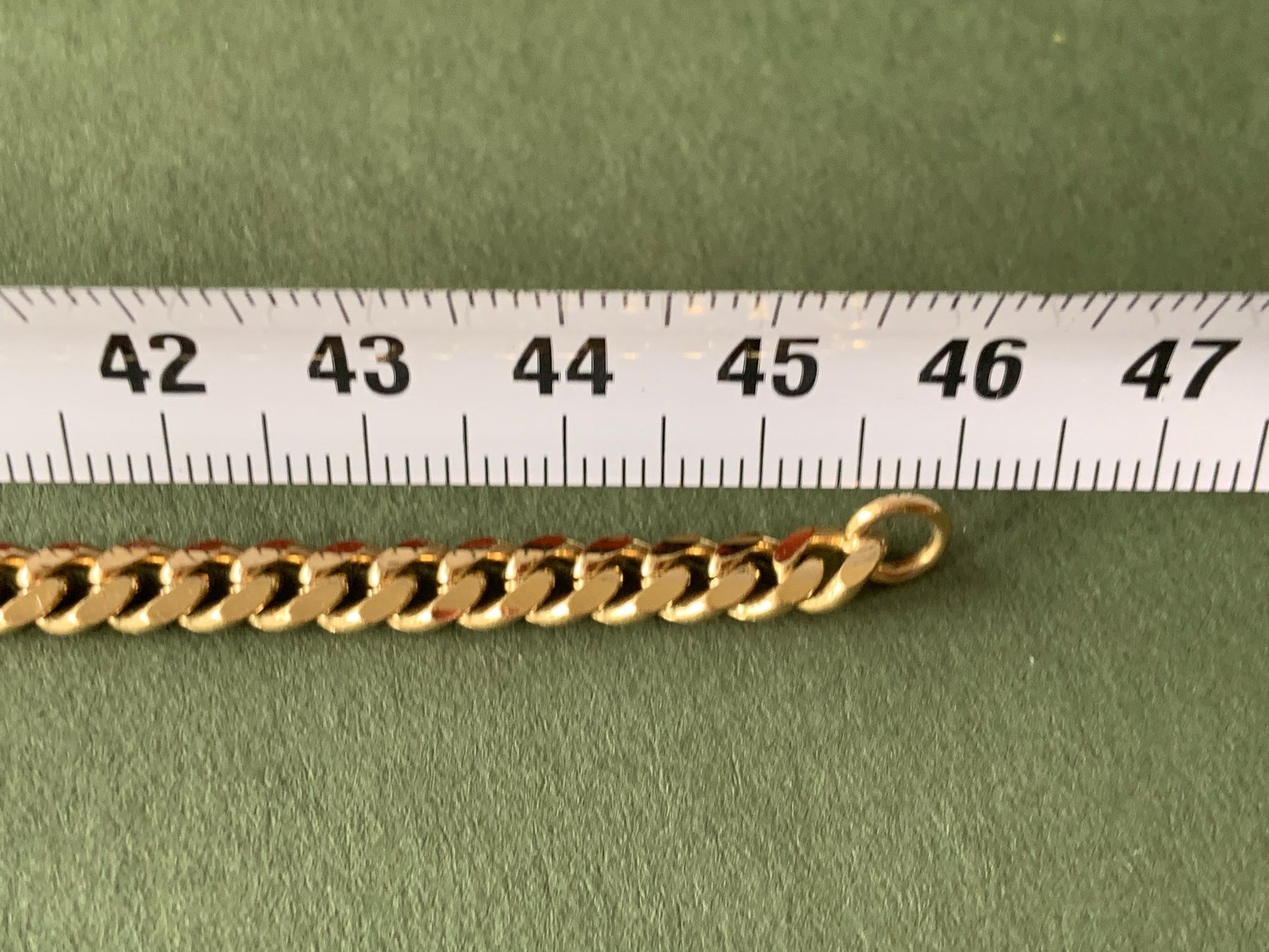 Catenine: Vergoldete kette Blau OVAL – Usato da Laufen venduto da Bellebellezza 8
