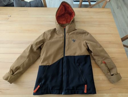 Skijacke / Winterjacke Ziener braun/schwarz Grösse 140