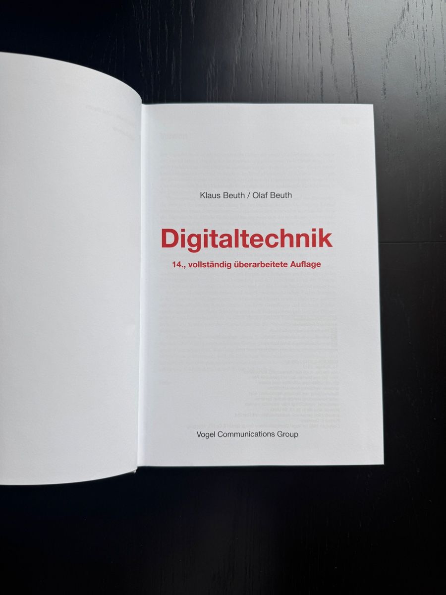 Bücher: Digitaltechnik Klaus Beuth Olaf Beuth 14. Auflage – Gebraucht aus Kilchberg ZH von Centipaide 1