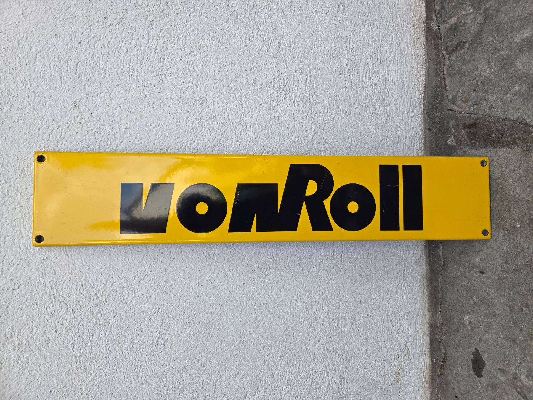 Schilder: Schild VonRoll – Gebraucht aus Meilen von mel_9kny