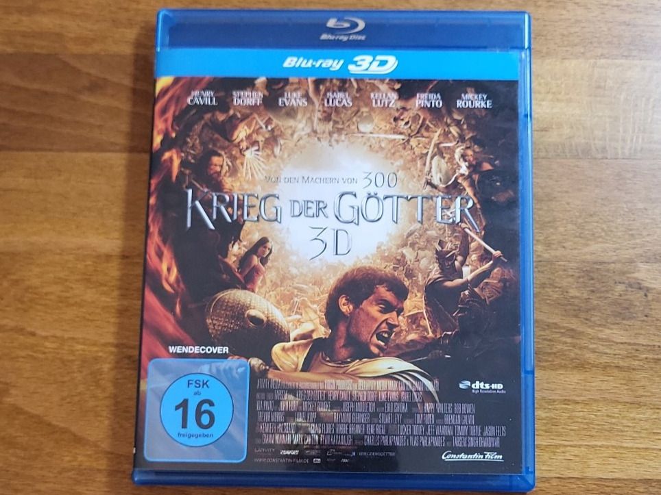Tutti i DVDs: Krieg der Götter 3D (2011) – Usato da Pfungen venduto da Whitie