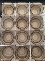 🥃 12 verres IKEA OLIVTRAST – verre brun clair (29 cl)
