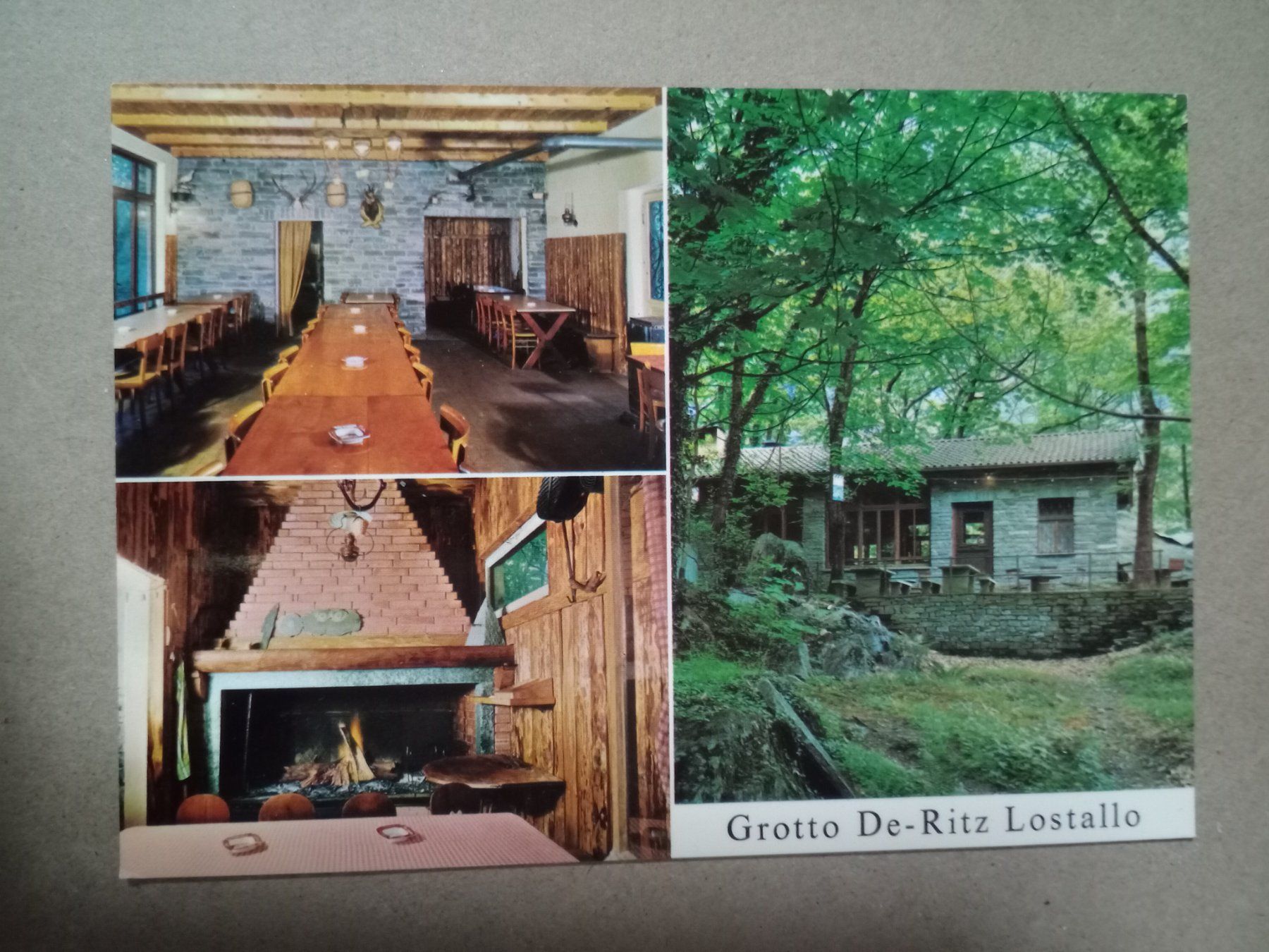 Cartoline postali: Lostallo Tessin Grotto De-Ritz – Usato da Küttigen venduto da Melisch1000