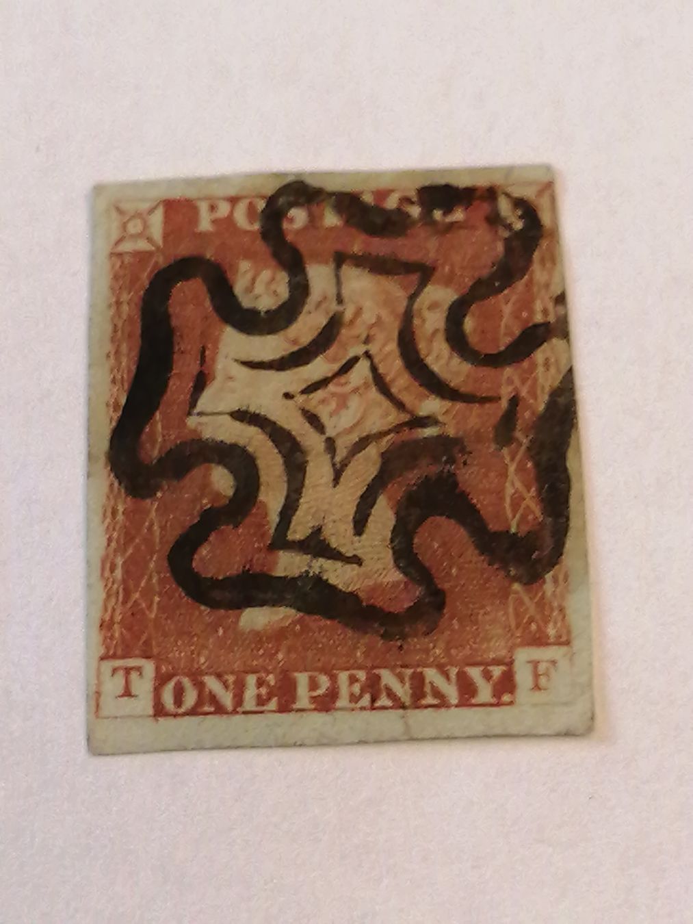Tous les timbres: One Penny Red 1841, Platte 21 – D'occasion à Happerswil par tschergi