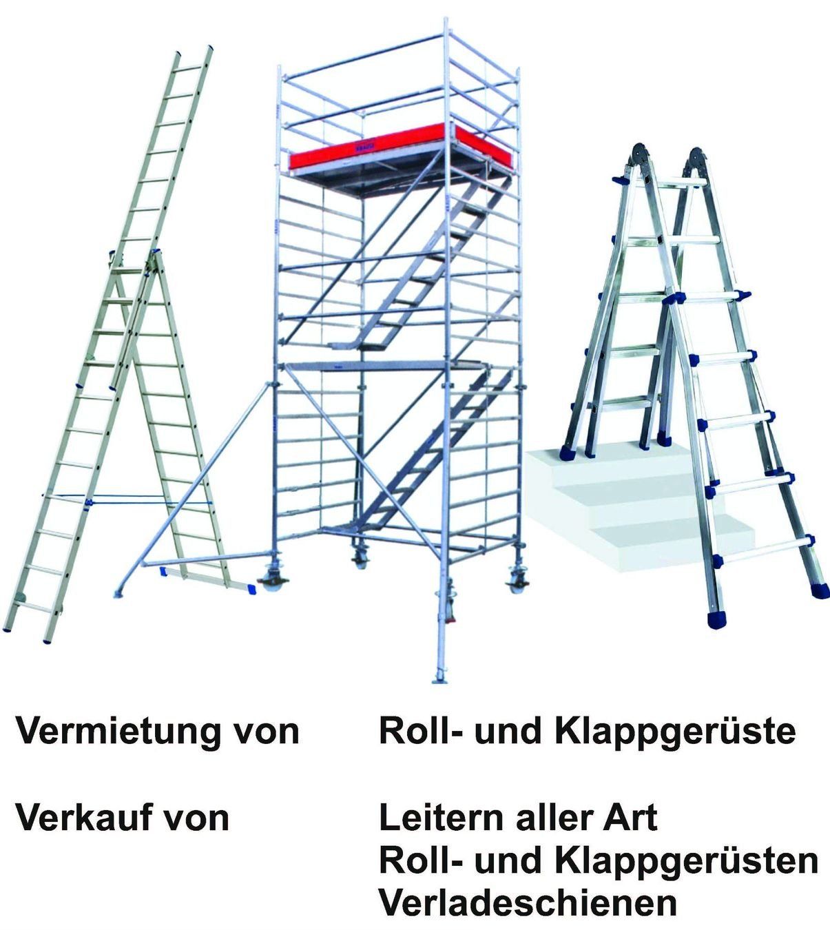 Gerüste: Rollgerüst Arbeitshöhe 6.30m ein Profi-Rollgerüst* – Neu (gemäss Beschreibung) aus Oftringen von Alurollgerueste.ch 4