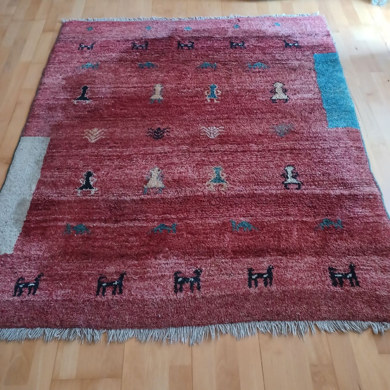 Gabbeh Tappeti: Gabbeh Teppich  – Usato da Waldkirch venduto da Fantasia-101