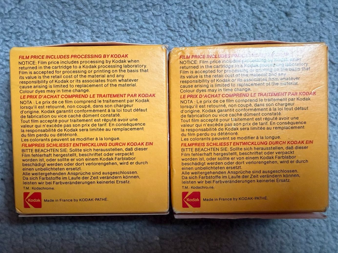 Kodak Pellicole: Old Kodachrome 40 Super 8 Films – Difettoso da Genève venduto da velofisch 2
