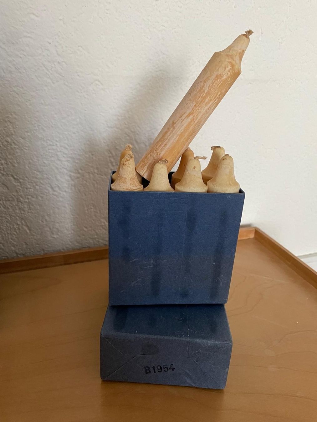 Candele: 8 Kerzen 1954 – Nuovo (secondo la descrizione) da waldenburg venduto da vr161069