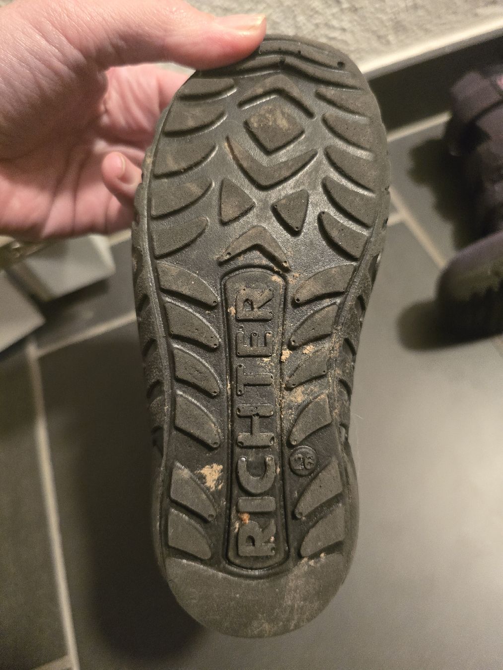 Scarpe per ragazze: Richter Winterstiefel, Lila, Gr. 26 – Usato da Unterentfelden venduto da Panda-87 3