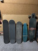 Skateboards und Longboard