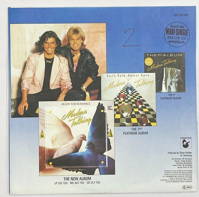 Schallplatten: Single: MODERN TALKING - Atlantis Is Calling (Euro Pop) – Gebraucht aus Frenkendorf von Yard-Sale-2000 1