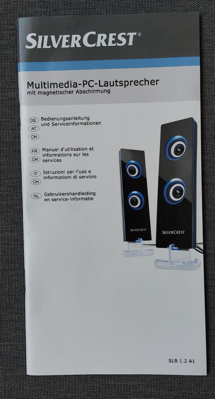 SilverCrest Casse acustiche: Multimedia-PC-Lautsprecher Spezial Preis – Nuovo e nell'imballaggio originale da St.Gallen venduto da weweg 2