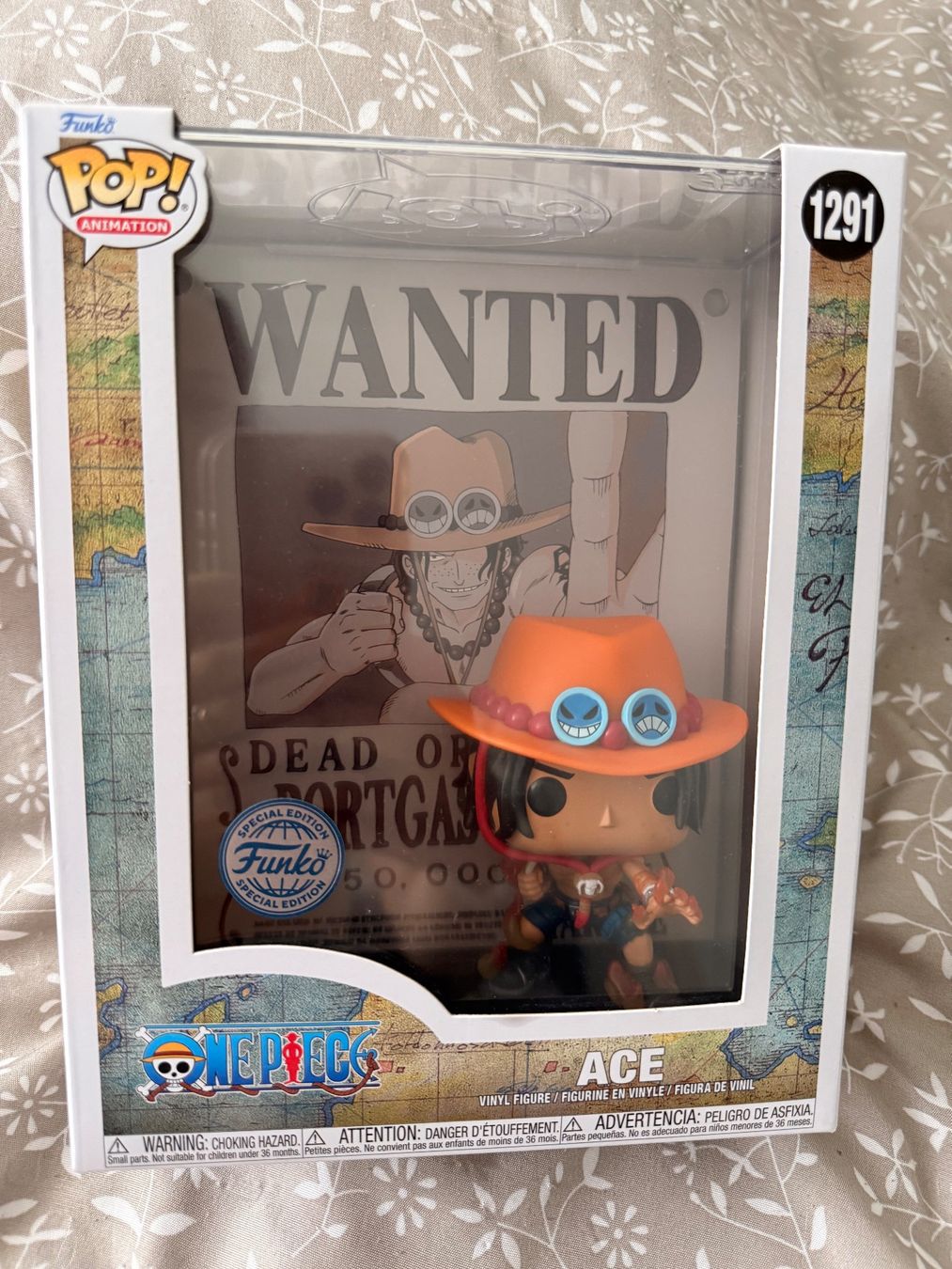 Funko Statuette: Funko Pop One Piece Wanted Ace – Nuovo e nell'imballaggio originale da Luzern venduto da cha_2x2f