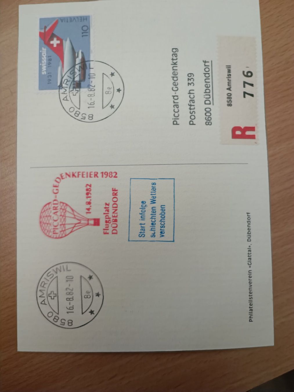 Autogramme: Jacques Piccard - Ozeanograf - † 2008 – Gebraucht aus Menziken von Artographs 1